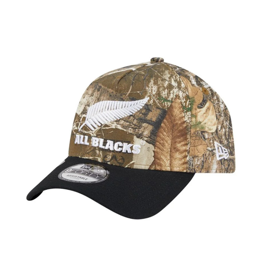 New Era 9Forty A Frame All Blacks Real Tree Black/White 2 Tone Cap