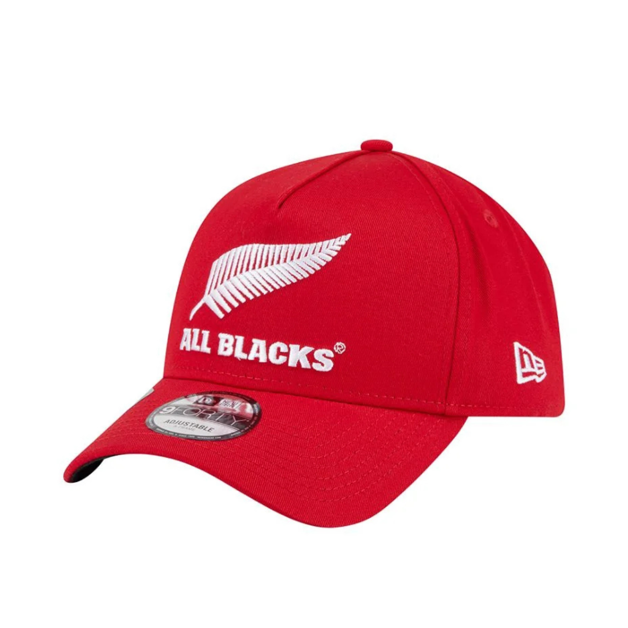 New Era 9Forty A Frame All Blacks Red/White Black UV Cap