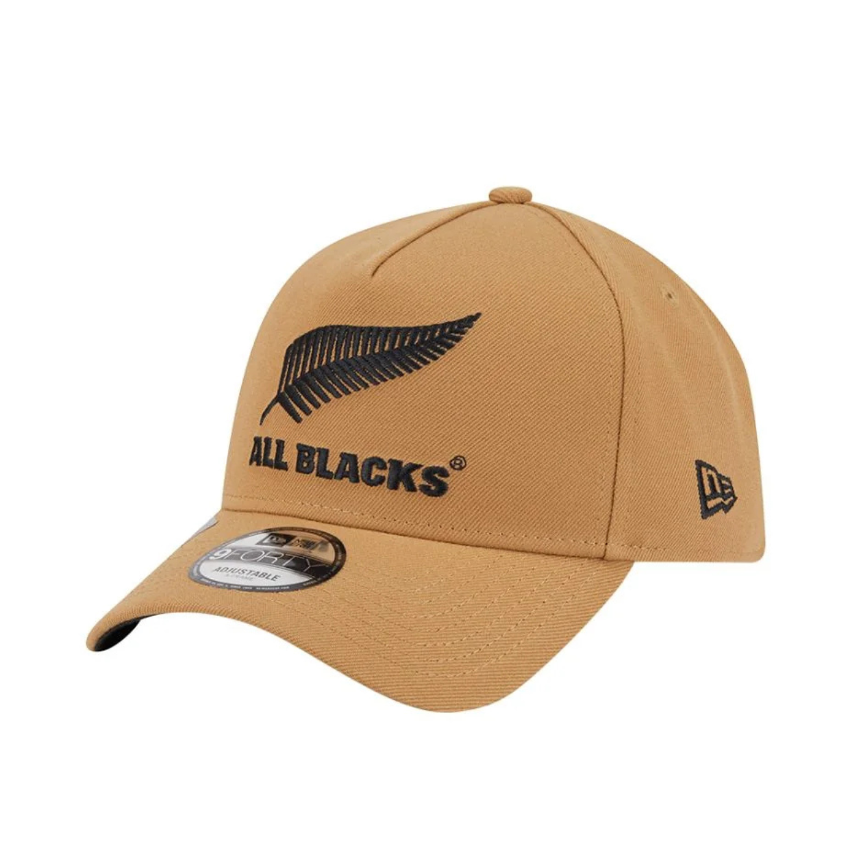 New Era 9Forty A Frame All Blacks Wheat/Black Black UV Cap