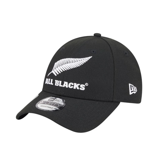New Era 9Forty Snap Back All Blacks Black/White Cap