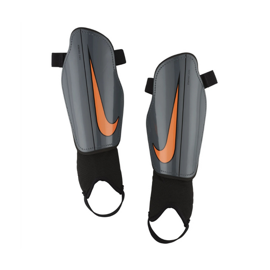 Nike Charge Shin Guards Grey/Orange Unisex