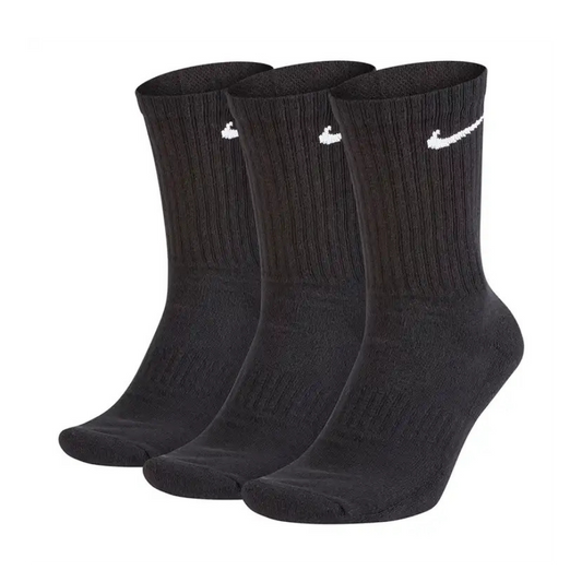 Nike Everyday Cush Crew Sock 3 Pack Black