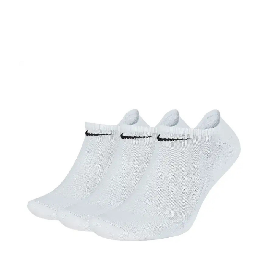 Nike Everyday Cushion No Show Sock 3 Pack White