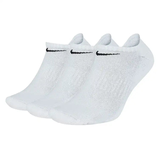 Nike Everyday Cushion No Show Sock 3 Pack White