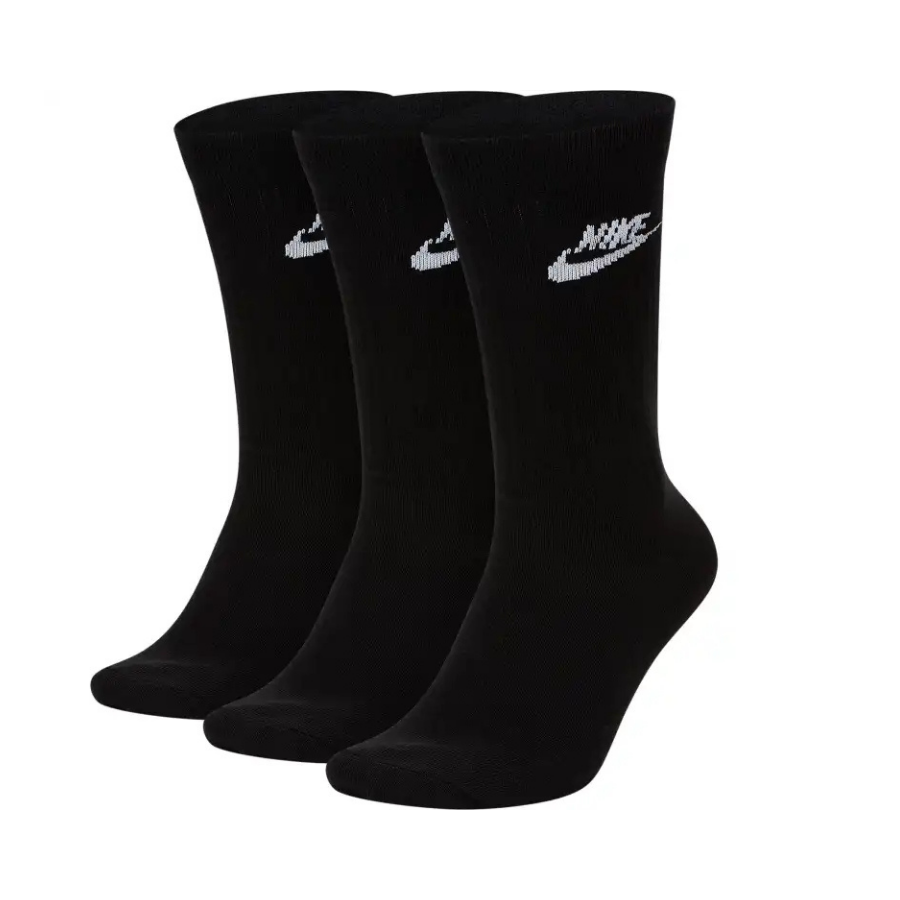 Nike Everyday Essential Crew Sock 3 Pack Black