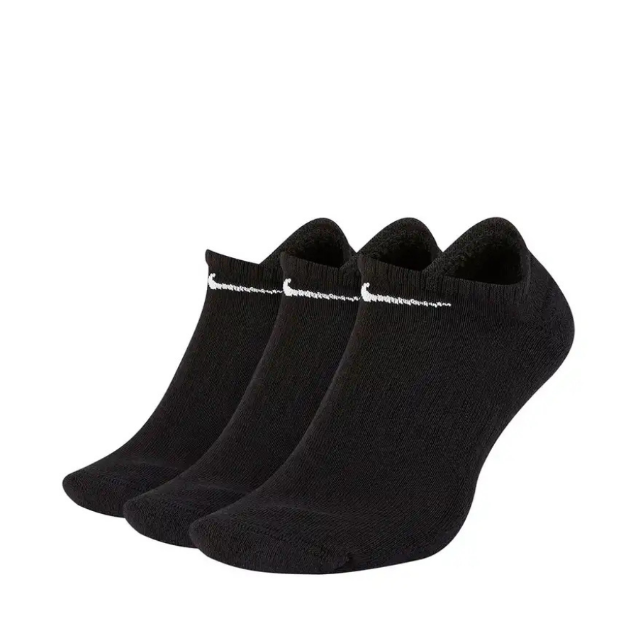 Nike Everyday No Show 3 Pack Black Socks