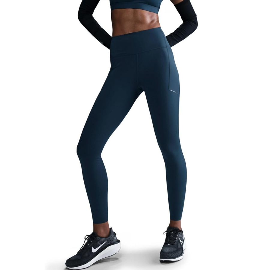 Nike Swift 7/8 Leggings Navy Womens