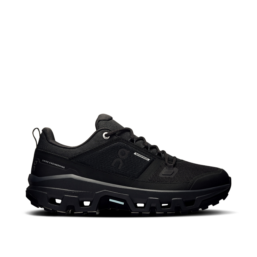 On Running Cloudrock Low WP Black Womens