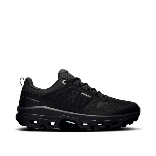 On Running Cloudrock Low WP Black Womens