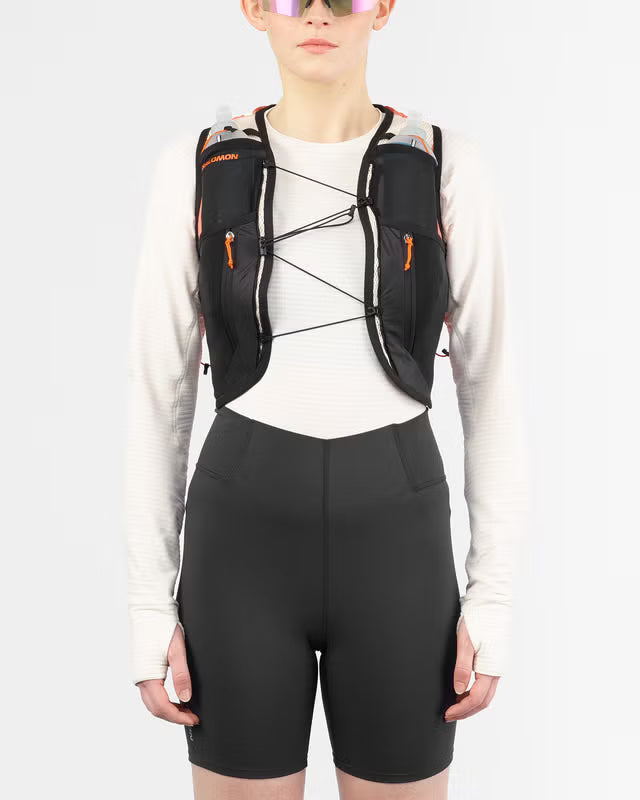 Salomon Active Skin 12 Set with Flasks Emberglow Womens