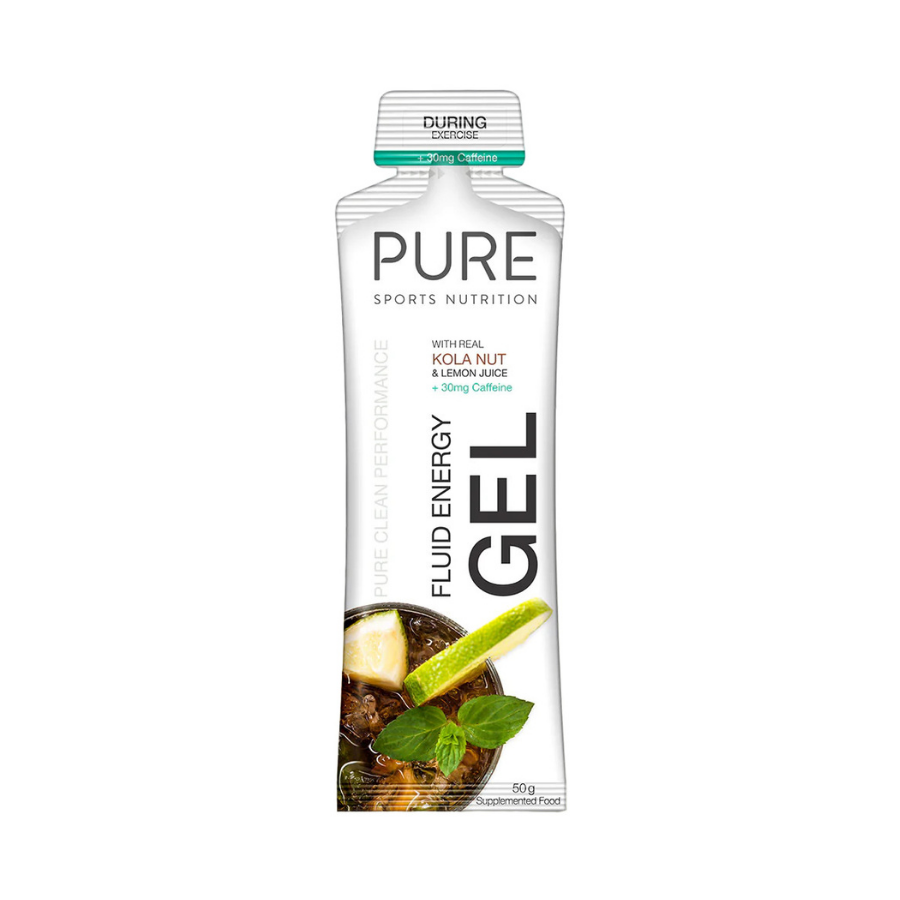 Pure Fluid Energy Gel - Cola (+ Caffeine) 50g