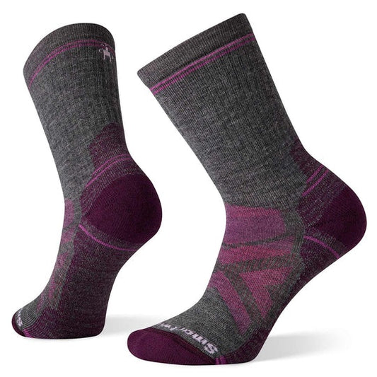 Smartwool Hike Full Crew Purple/Grey Socks Womens