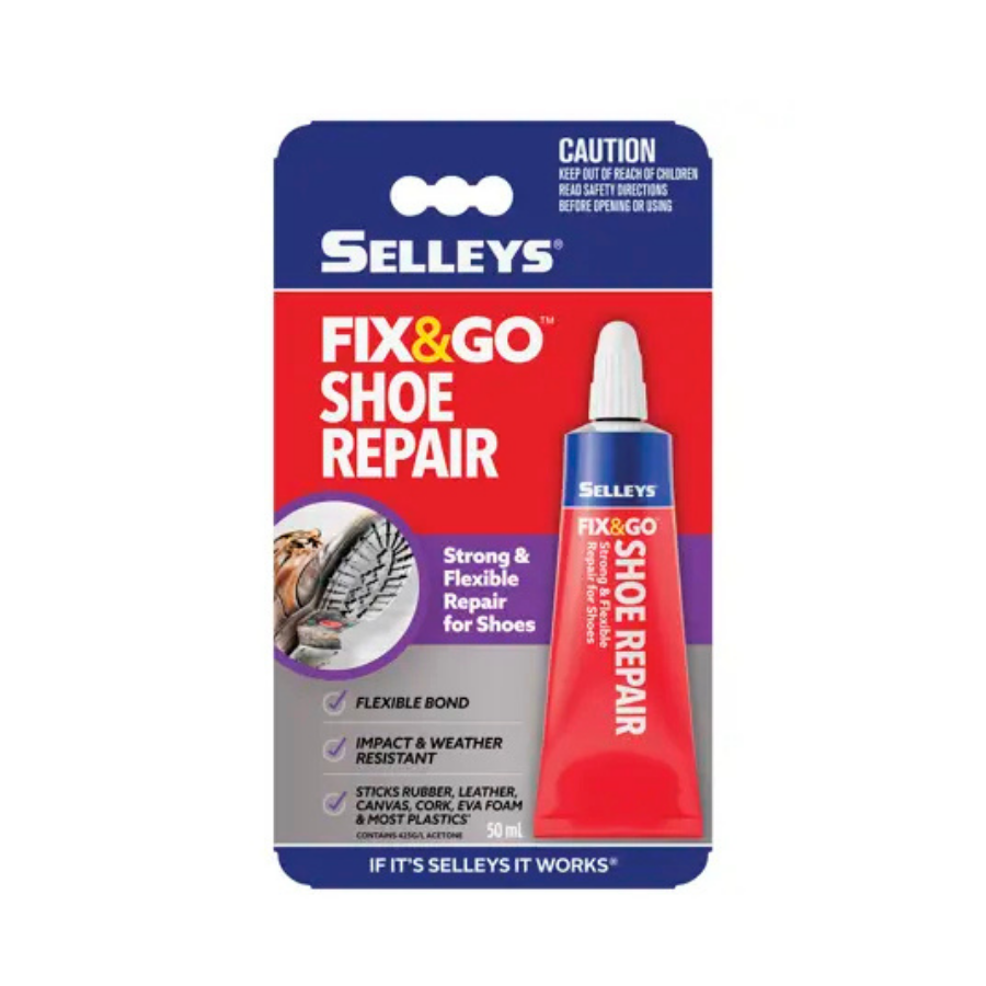 Selleys Fix & Go Shoe Glue Repair 50ml