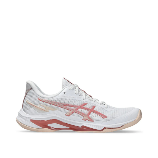 Asics Netburner Ballistic FF 4 White / Rose Rouge Womens