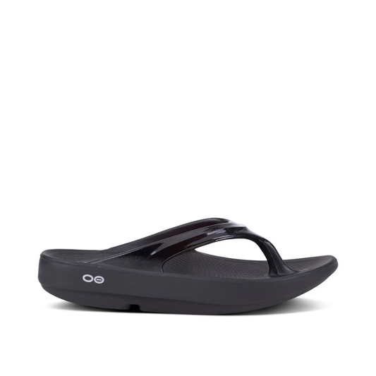 Oofos OOlala Jandal Black Womens