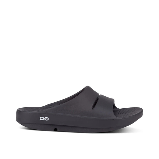 Oofos OOahh Slide Black Mens