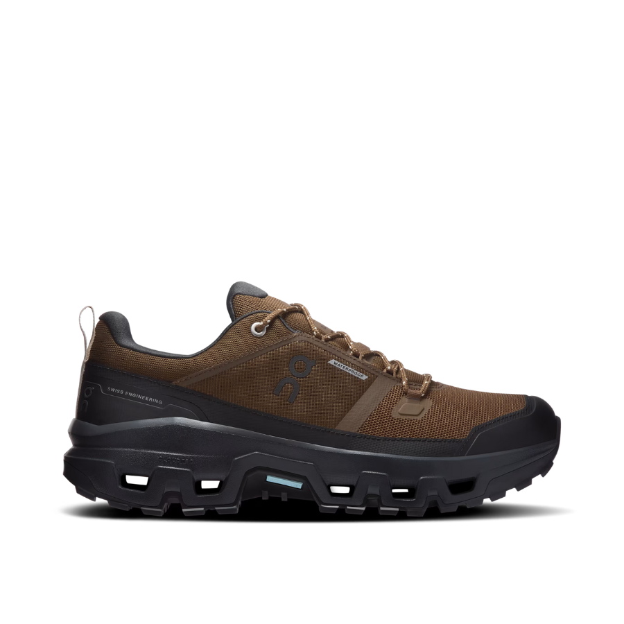 On Running Cloudrock Low WP Earth / Black Mens