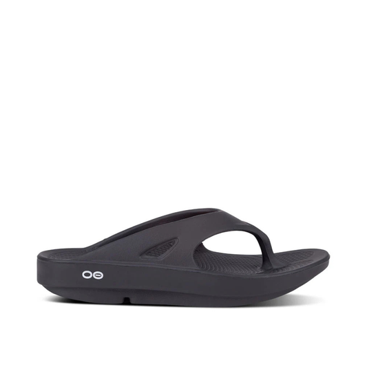 Oofos OOrigional Jandal Black Mens