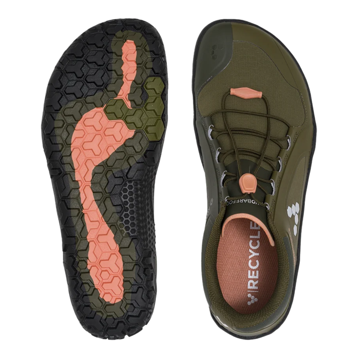 Vivobarefoot Primus Trail III All Weather FG Mens Dark Olive Mens