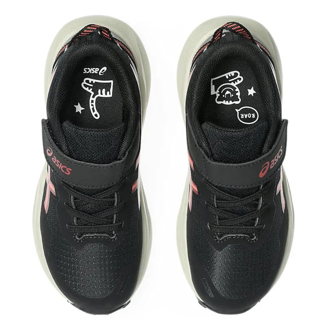 Asics Pre-Venture 11 (PS) Black / Papaya Kids