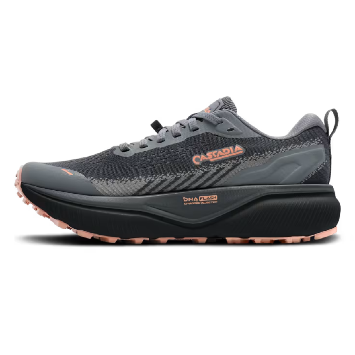 Brooks Cascadia 20 Grey / Peach Womens