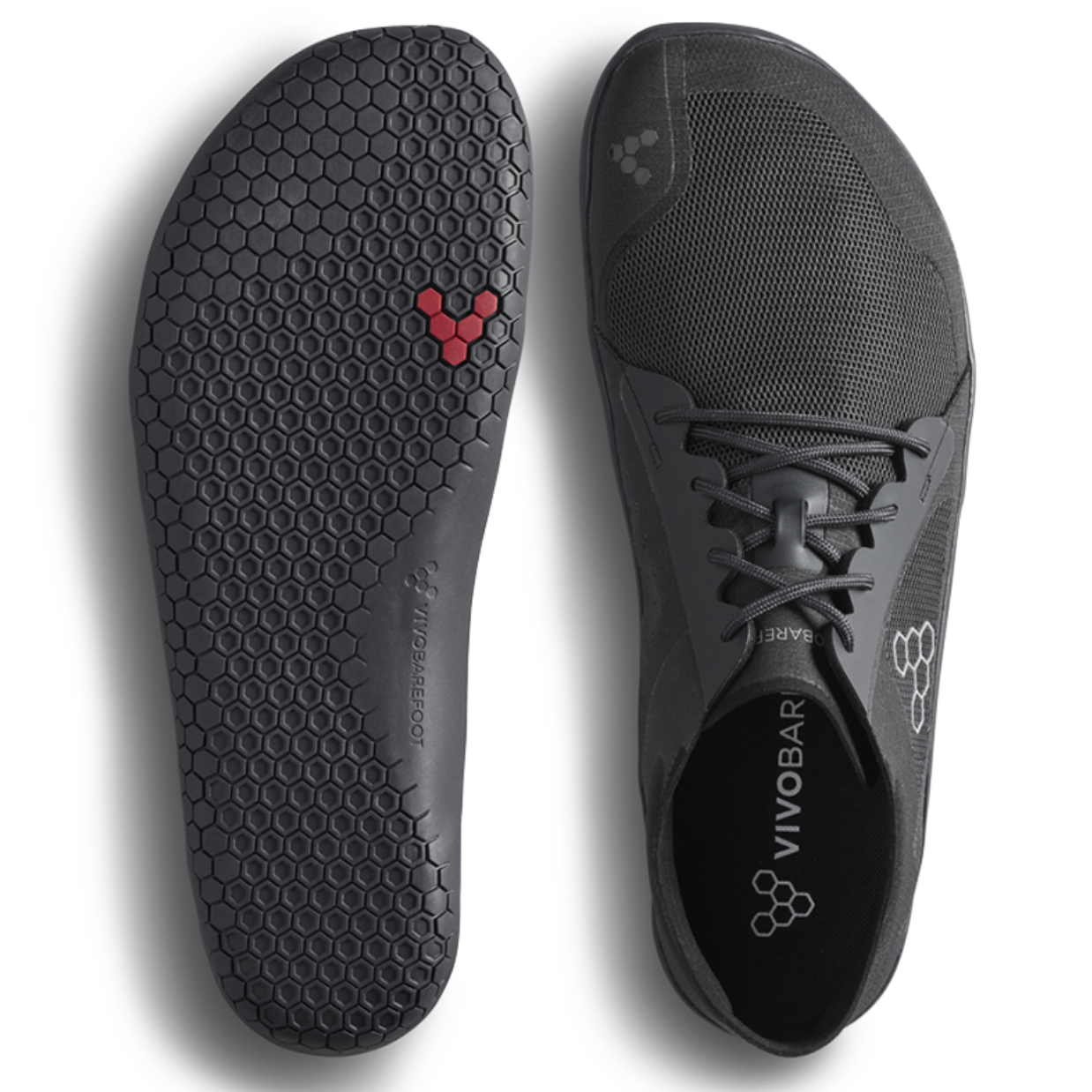 Vivobarefoot Primus Lite IV Obsidian Mens