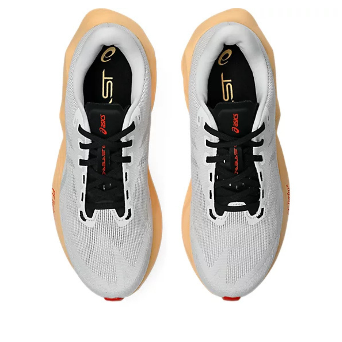 Asics Novablast 6 White / Orange Glow Mens