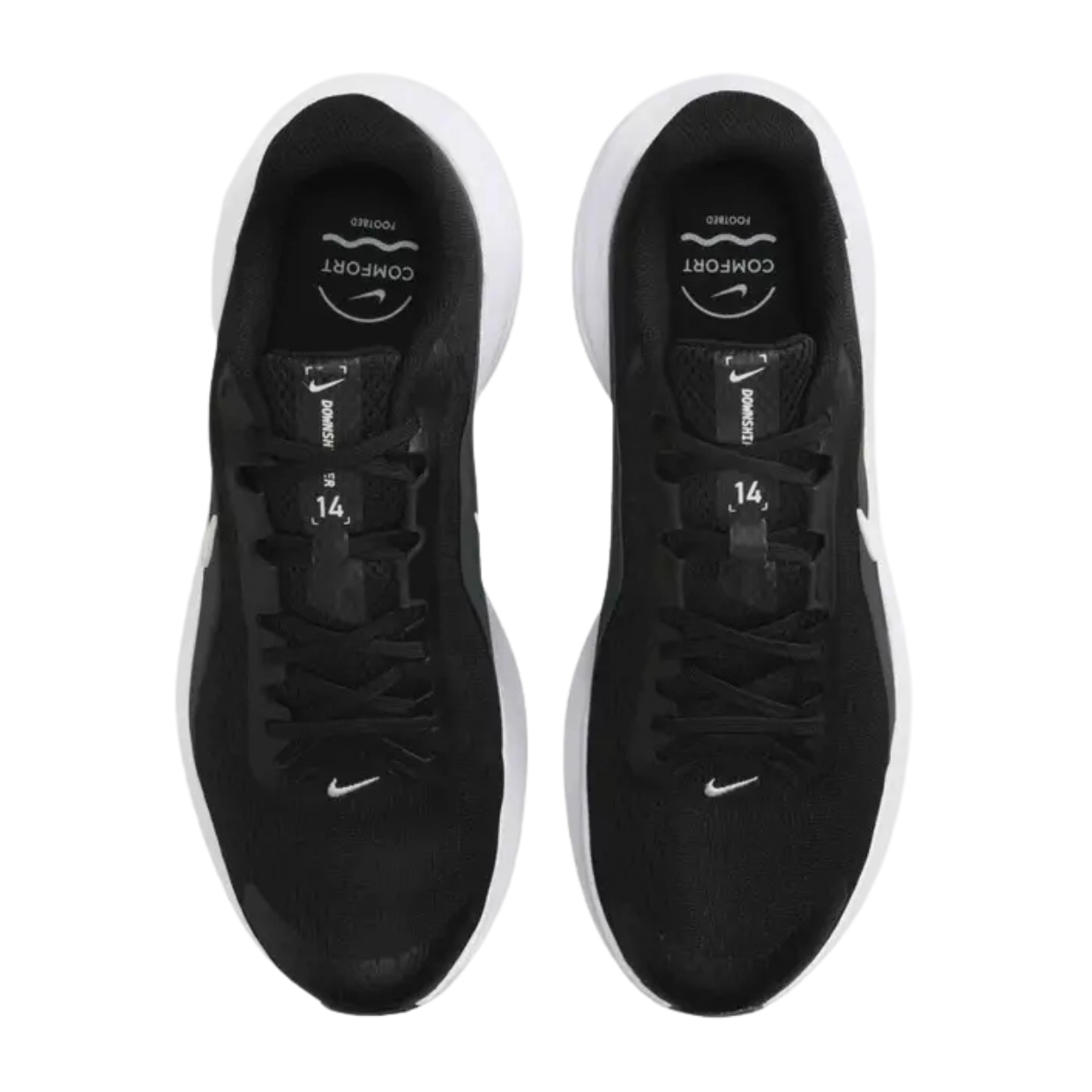 Nike Downshifter 14 Black / White Mens