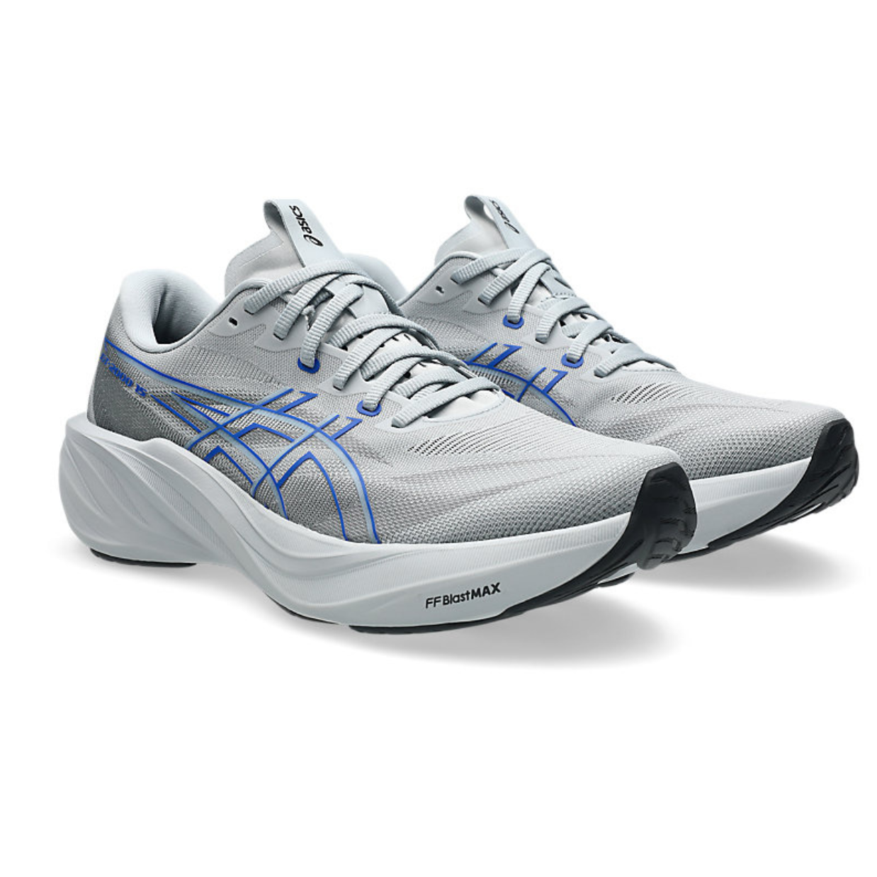 Asics GT-2000 15 (2E) Piedmont Grey/Neon Blue Mens