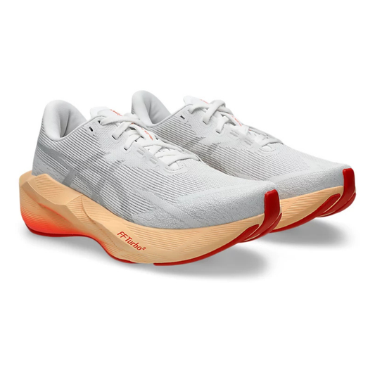 Asics Novablast 6 White / Vivid Coral Womens