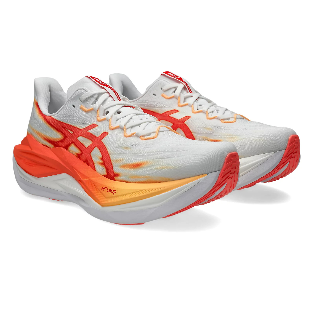 Asics Superblast 3 White / Orange Glow Mens