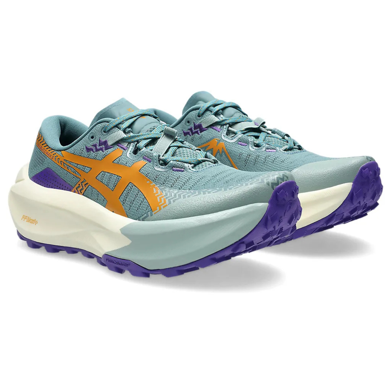 Asics Trabuco Max 5 Foggy Teal / Radiant Amethyst Womens