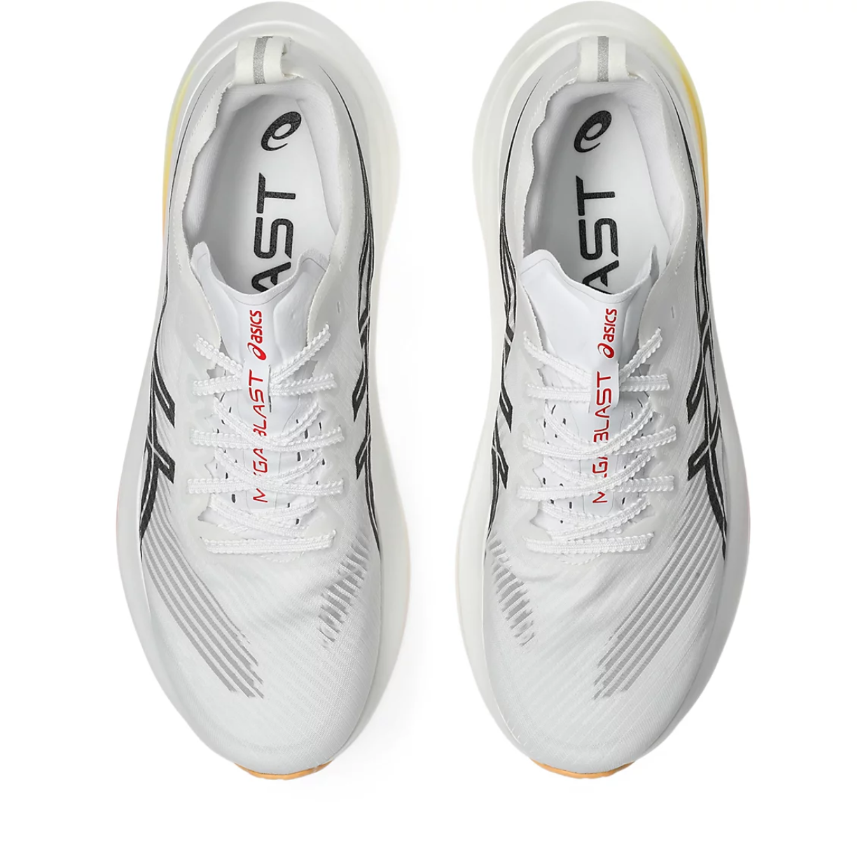 Asics Megablast White / Orange Glow Mens