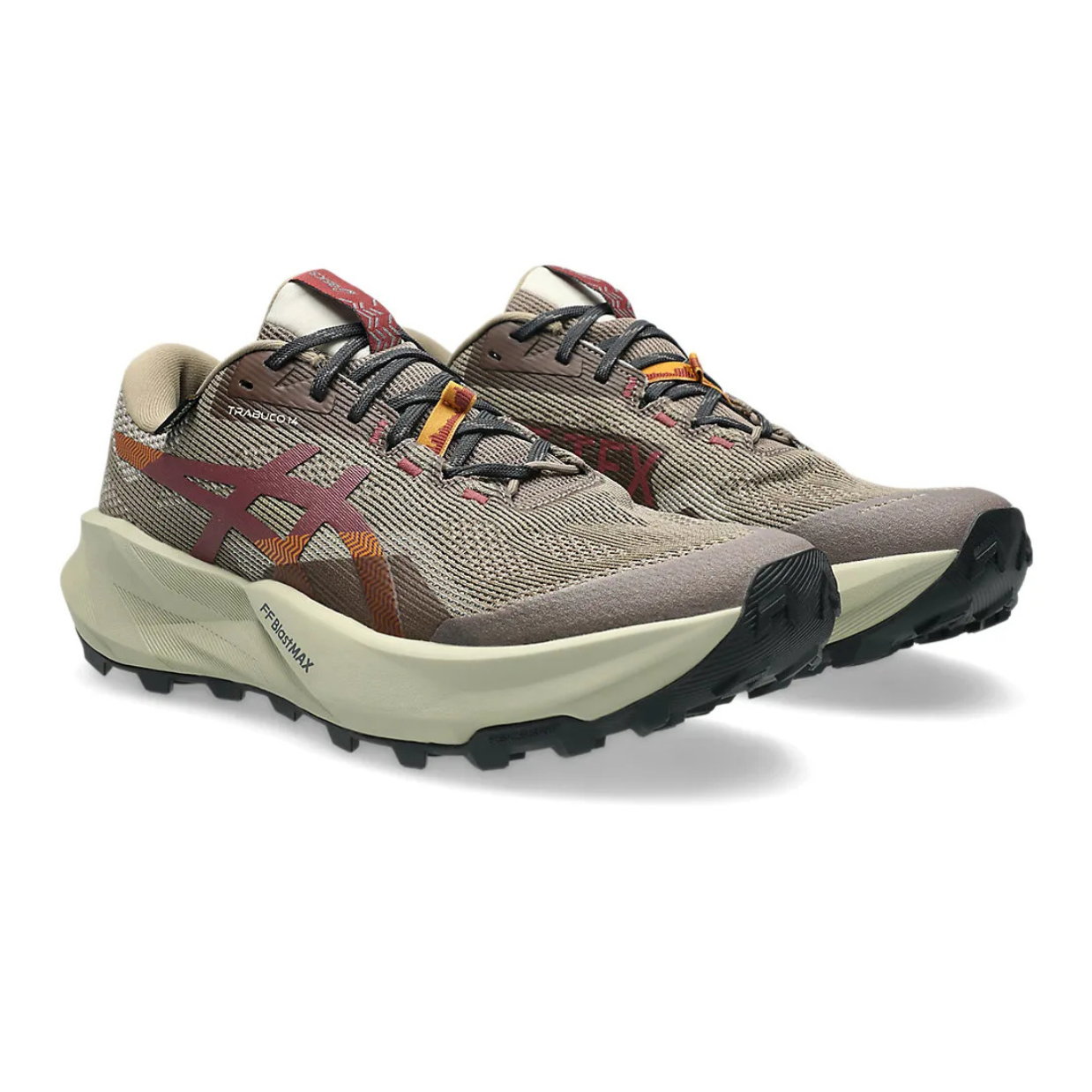 Asics Gel-Trabuco 14 GTX Taupe Grey / Oatmeal Mens