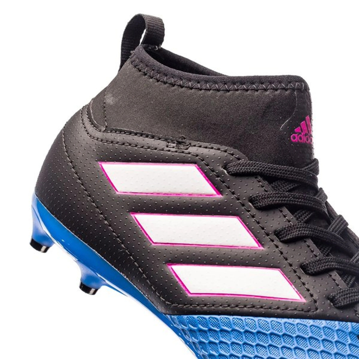 Adidas Ace 17.3 FG J Black/White/Blue BA9234 Kids
