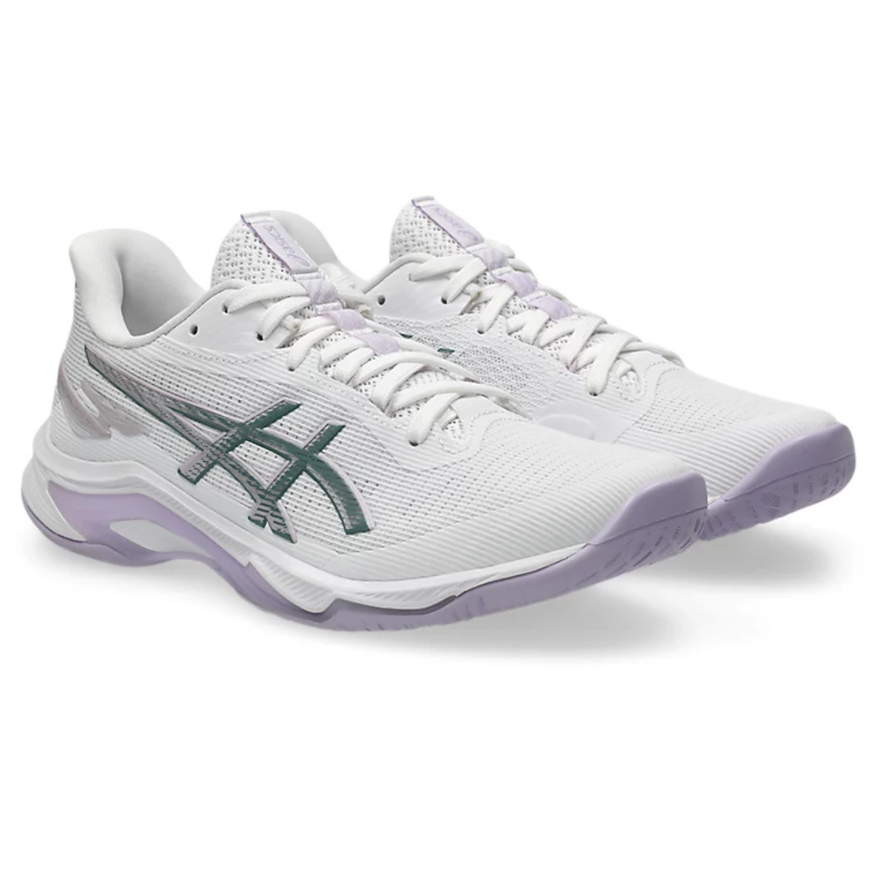 Asics Netburner Ballistic FF 4 (D) White / Dahlia Womens