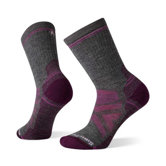 Smartwool Hike Full Crew Purple/Grey Socks Womens