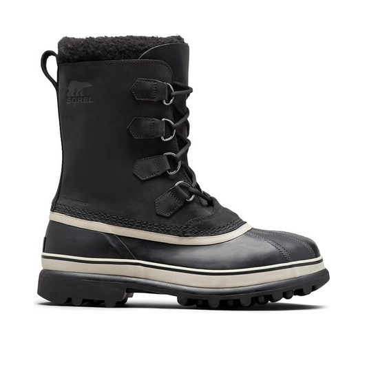 Sorel Caribou Black Dark Stone Mens