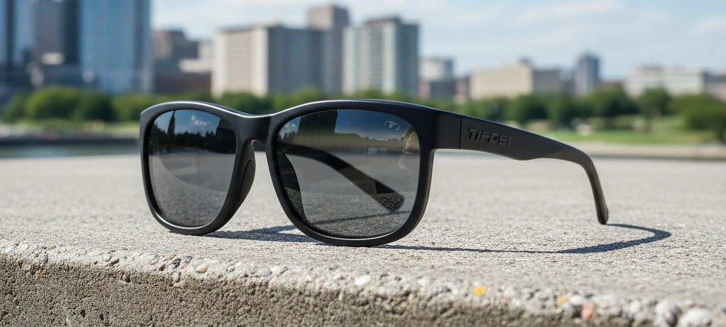 Tifosi Swank XL Blackout Sunglasses
