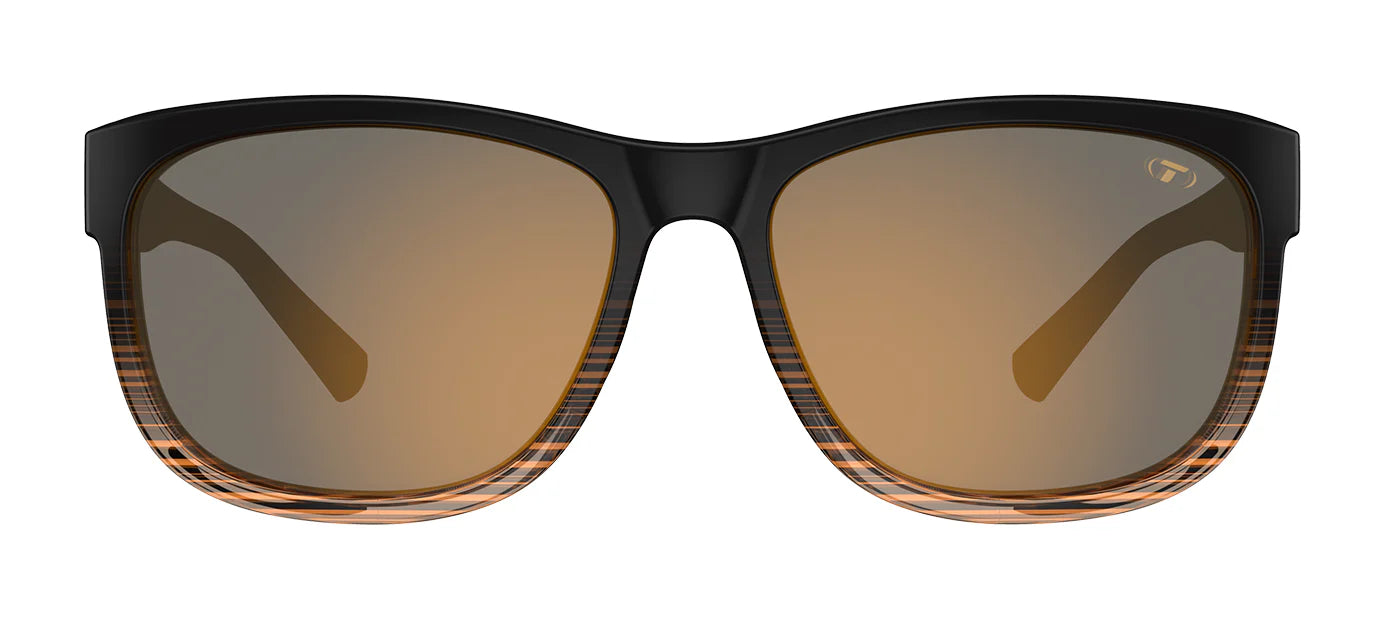 Tifosi Swank XL Brown Fade Polarised Lens Sunglasses