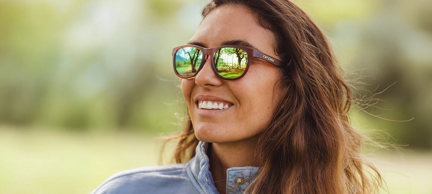 Tifosi Swank Woodgrain Sunglasses