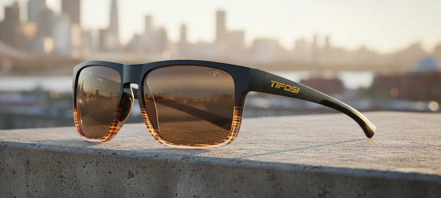Tifosi Swick Brown Fade Brown Lens Sunglasses