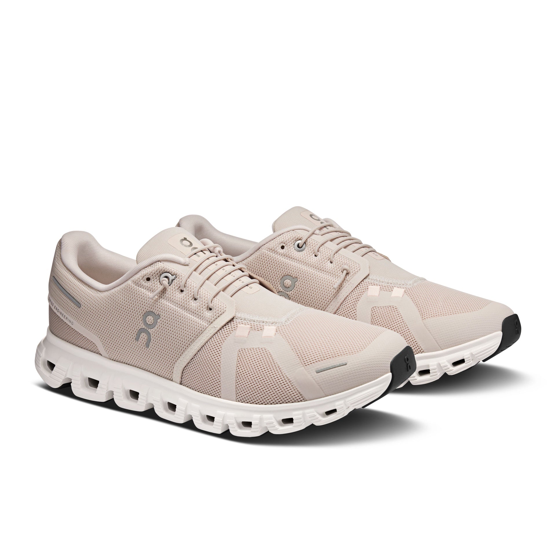 On Running Cloud 6 Pearl / White Mens