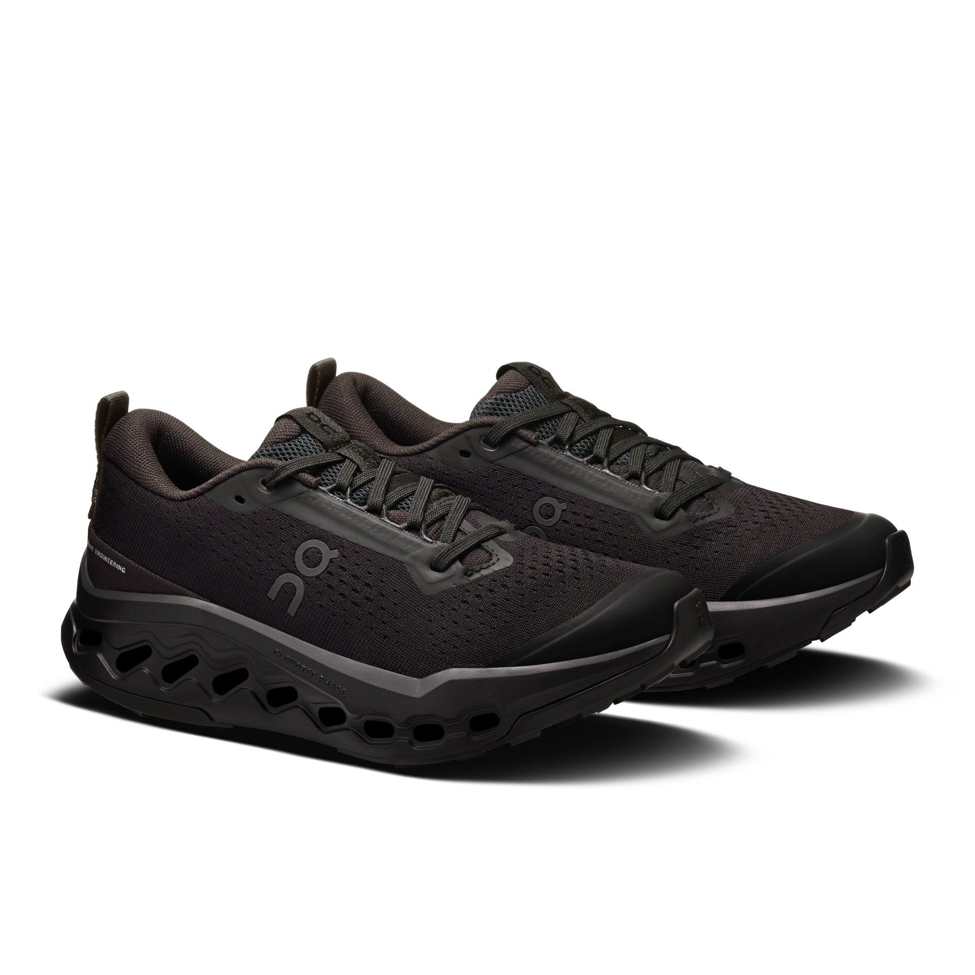On Running Cloudsurfer Trail 2 Black Womens