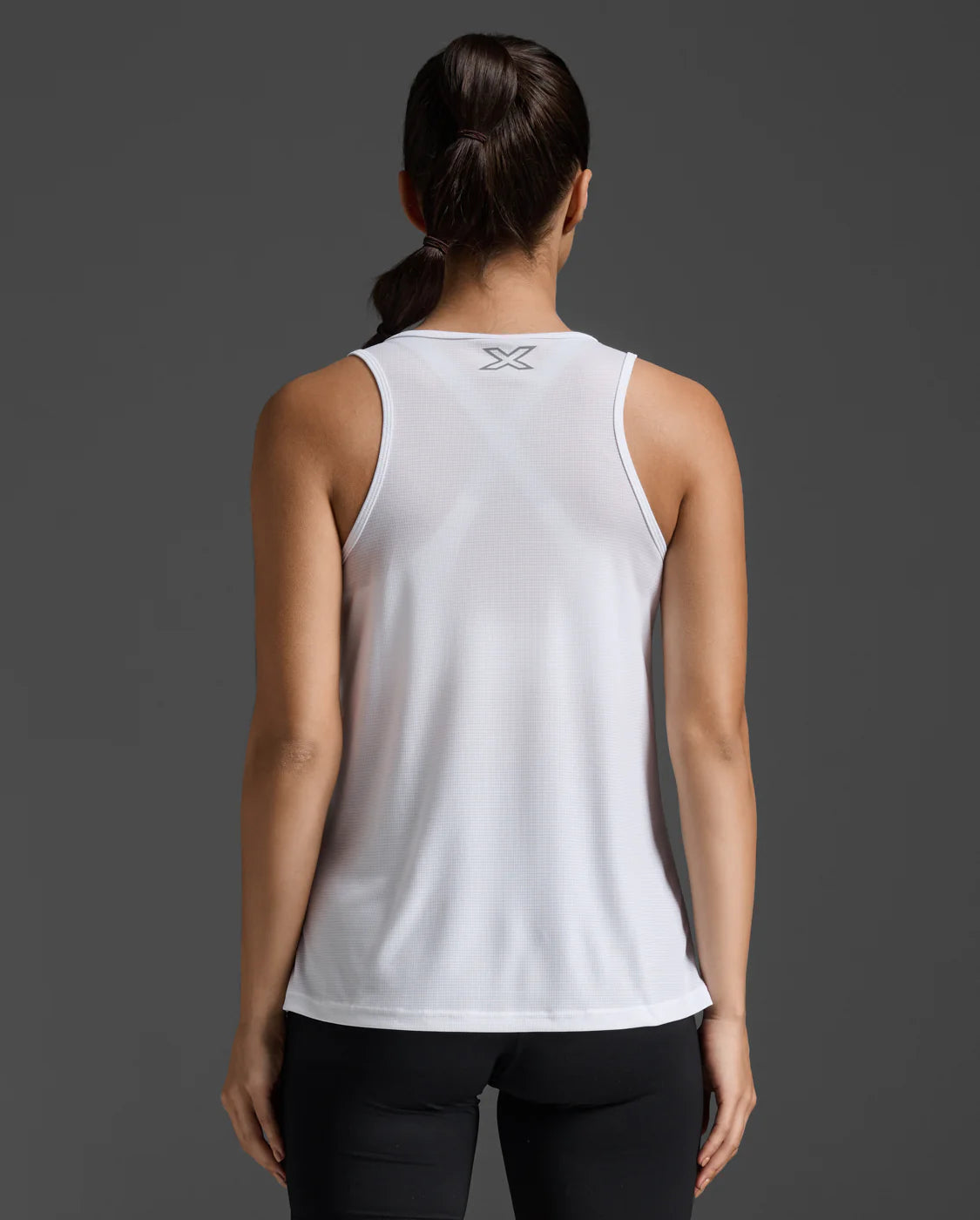 2XU Aero Singlet White Womens