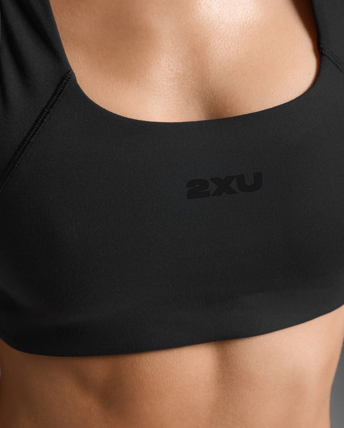 2XU Form Racerback Medium Impact Bra Black Womens