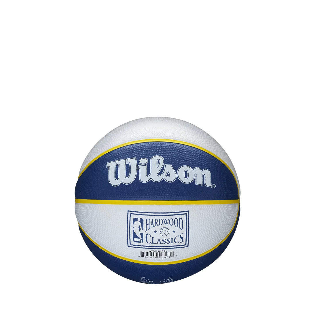 Wilson NBA Team Retro Mini Basketball Golden State Warriors