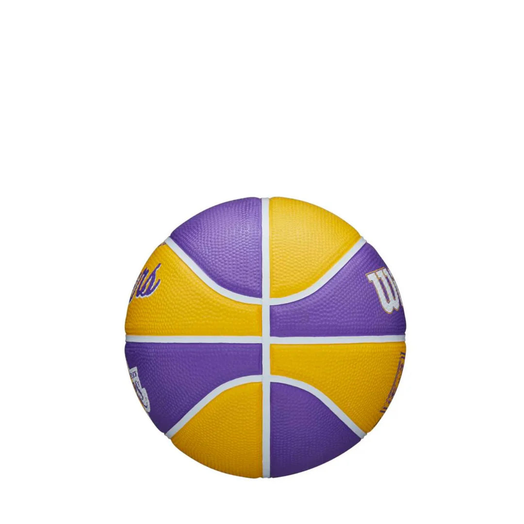 Wilson NBA Team Retro Mini Basketball LA Lakers Size 3