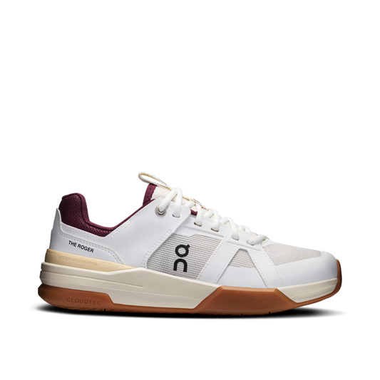 On Running The Roger CH Pro Youth White / Maroon Kids