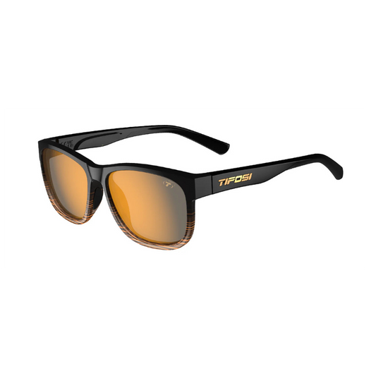 Tifosi Swank XL Brown Fade Polarised Lens Sunglasses
